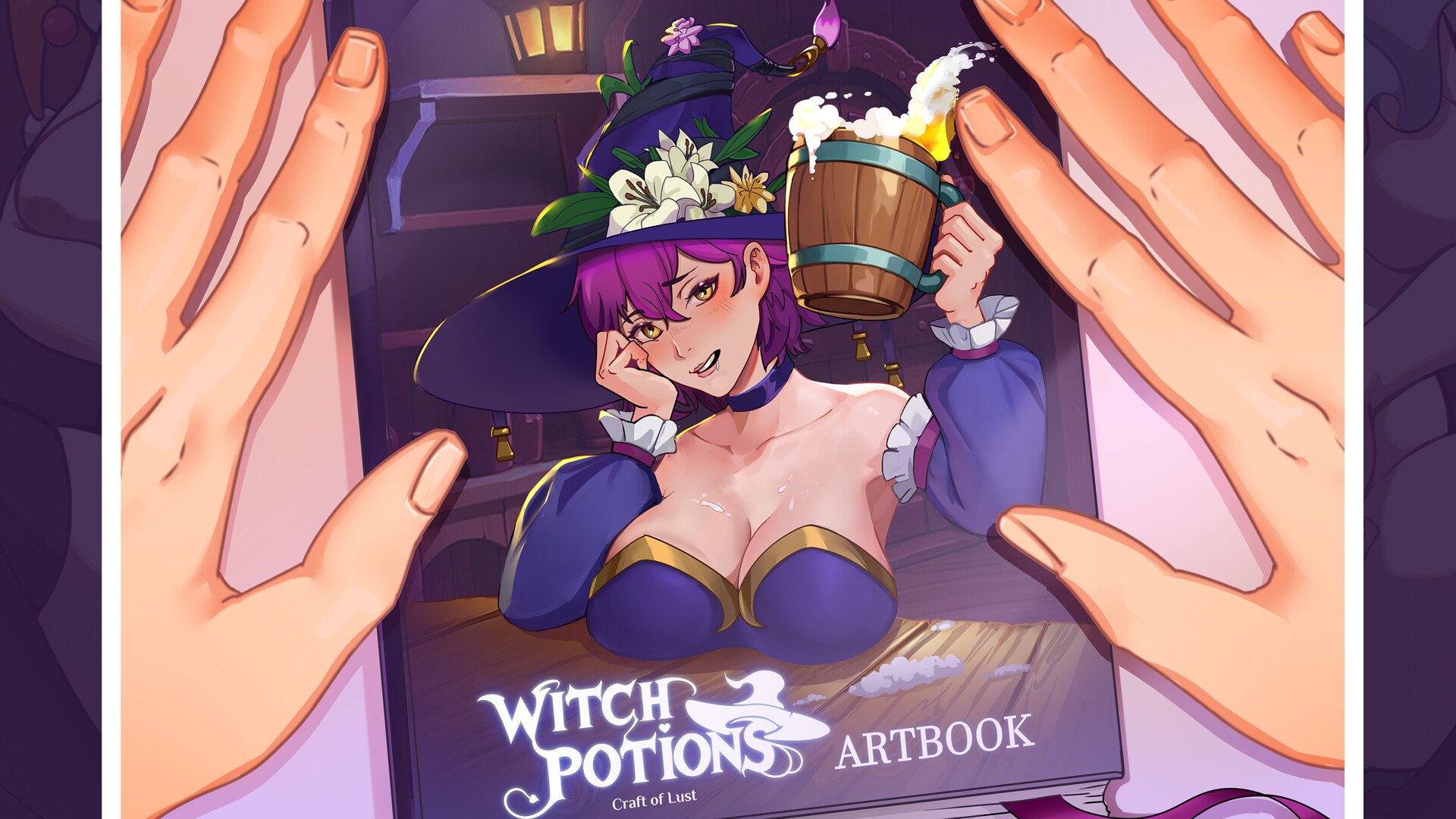 【互动SLG/中文/动态】魔女秘药 – 欲望炼金术 V0.3.0 官方中文版【新作/5.7G】