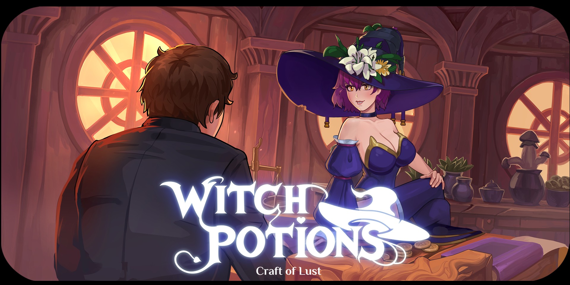 【互动SLG/中文/动态】魔女秘药 – 欲望炼金术 V0.3.0 官方中文版【新作/5.7G】