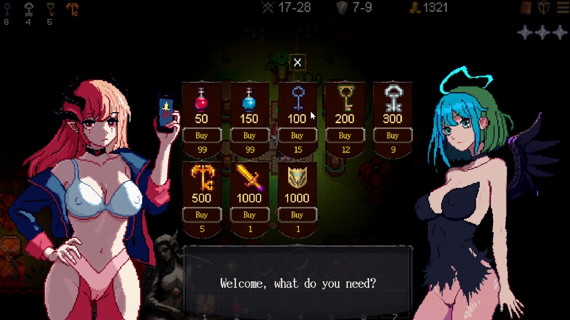 【像素SLG/中文/动态】女神卷轴 – 最后的星光 官方中文步兵版【新作/770M】