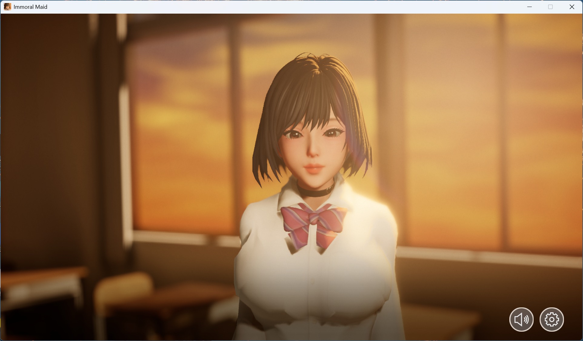 【3D互动SLG/汉化/动态】不道德女仆~我与女仆的不道德学校生活~V1.06 官方中文版+自带全回想【更新/2.4G】