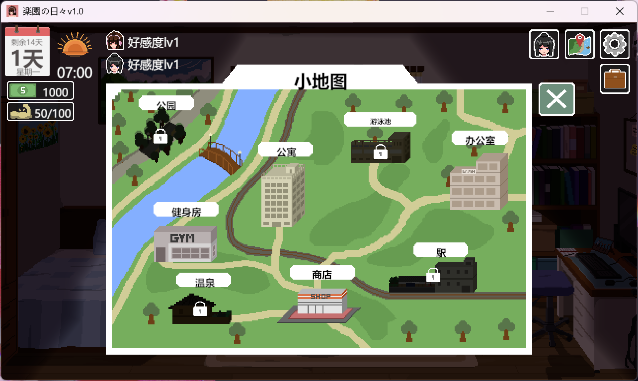 【像素SLG/汉化/动态】乐园日常 AI汉化版【新作/930M】