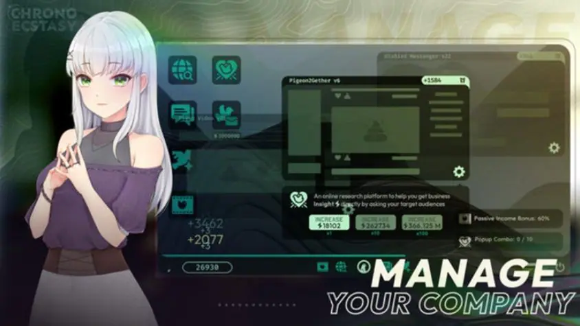 【PC/安卓/汉化/互动/SLG游戏/3.80G】 时间狂喜 （Chrono Ecstasy） Ver0.4.2 步兵版+PC+安卓+互动SLG游戏+3.80G