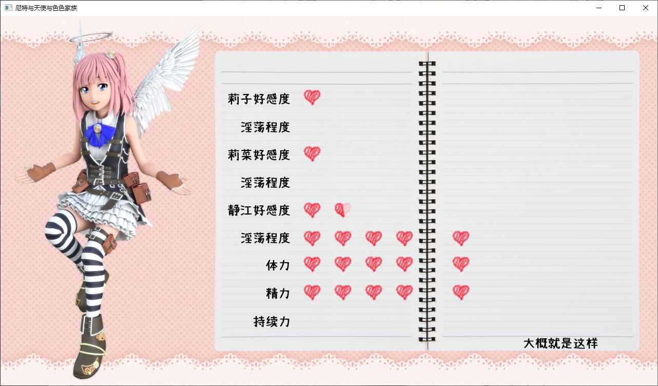 【极品3D/中文/全动态】尼特与天使与色色家族+DLC 官中步兵版【新作/5.9G】