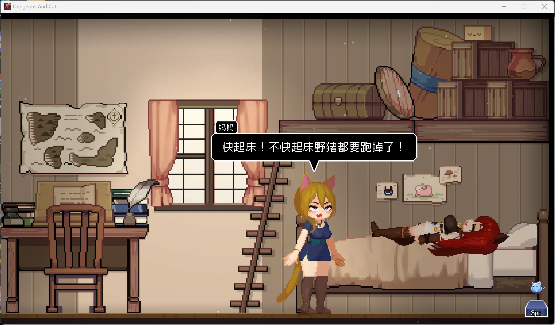 【像素ACT/中文/全动态/全CV】猫与地下城 V1.1.29a 官方中文步兵版【新作/17.3G】