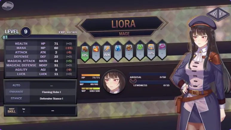 【PC/安卓/日式/RPG游戏/870M】莉欧拉：尊严的价码（Liora’s Price of Dignity）Ver0.8.0 PR2 官中步兵版+MOD+PC+安卓+870M