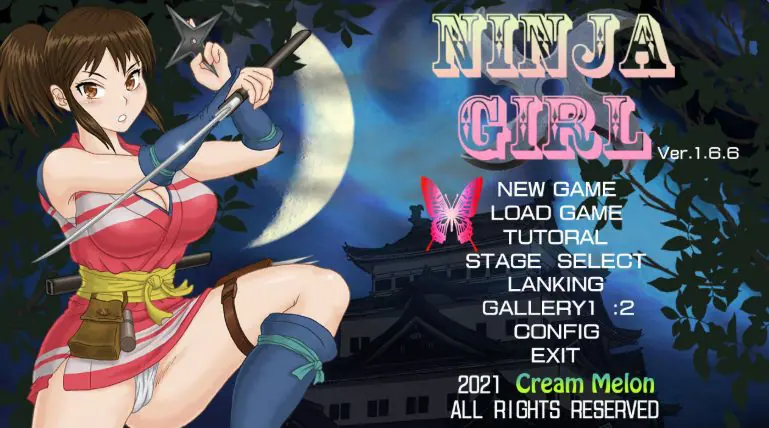 【PC/生肉/动作/ACT游戏/1.70G】 忍の娘 （忍び NINJAGIRL） Ver1.6.6 生肉步兵版+动作ACT游戏+1.70G-ACG家园网