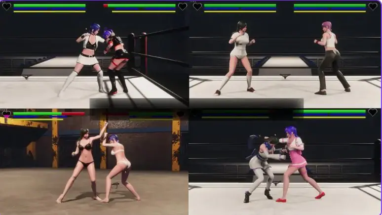 【PC/生肉/格斗/3D游戏/5.26G】 隆隆燃烧 （RUMBLE BLAZING） Ver4001 生肉版+格斗3D游戏+5.26G-ACG家园网